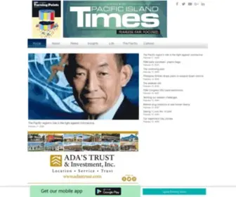 Pacificislandtimes.com(Guam Palau CNMI news) Screenshot