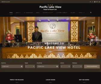 Pacificlakeviewhotel.com(A Luxurious Tranquility) Screenshot