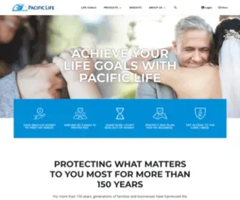 Pacificlife.com(Life Insurance) Screenshot