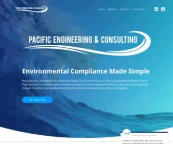 PacificmGT.com(Environmental Compliance Made Simple) Screenshot