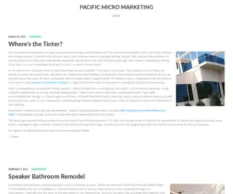 Pacificmicromarketing.com.au(Pacific Micro Marketing) Screenshot