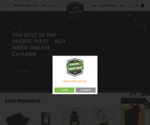 Pacificnorthbud.com(Buy Weed Online Canada) Screenshot