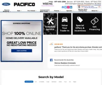 Pacificoford.com Screenshot