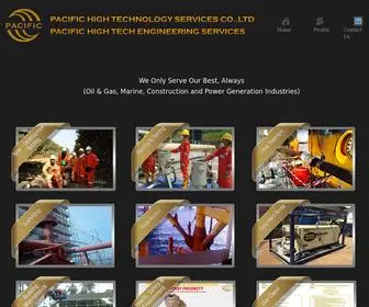 Pacificoilandgasmm.com(Pacific High Technology Group of Companies) Screenshot