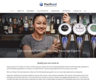 Pacificool.co.nz(Pacificool Ltd) Screenshot