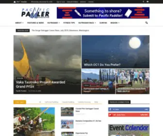 PacificPaddler.com(Pacific Paddler Magazine) Screenshot