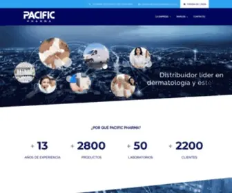 PacificPharma.com.mx(Pacific Pharma) Screenshot