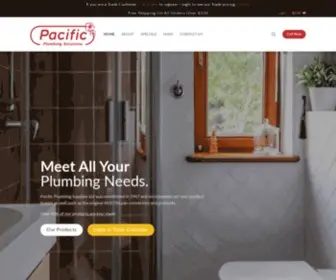 PacificPlumbing.co.nz(Plumbing Supplies) Screenshot