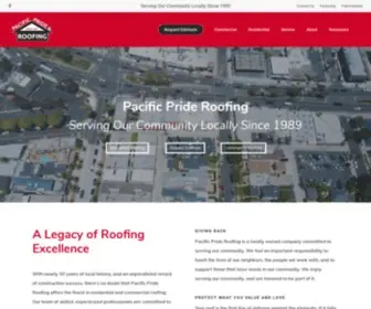 PacificPrideroofing.com(Roofing Contractors Seattle WA) Screenshot