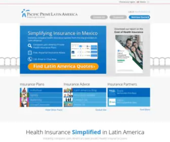 PacificPrime.lat(Expat Health Insurance) Screenshot