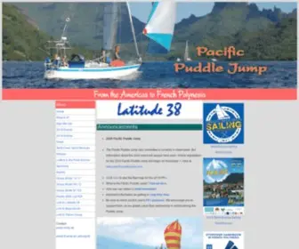 PacificPuddlejump.com(Pacific Puddle Jump Official Web Site) Screenshot
