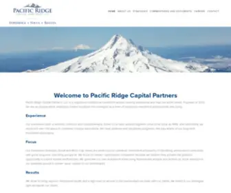 Pacificridgecapital.com(Pacific Ridge Capital Partners) Screenshot