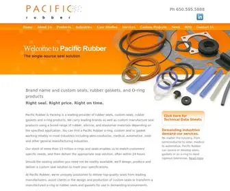 Pacificrubber.com(Pacific Rubber) Screenshot