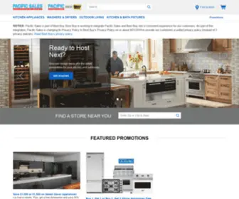 Pacificsales.com(Pacific Sales) Screenshot