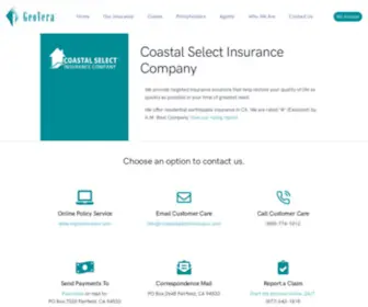 Pacificselectproperty.com(Coastal Select) Screenshot