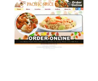 Pacificspicesuwanee.com(Pacificspicesuwanee) Screenshot