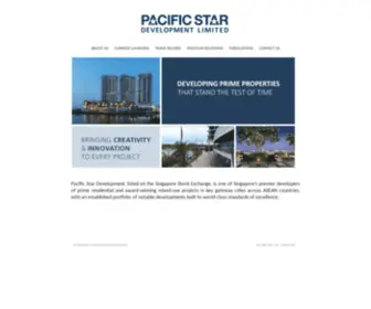 Pacificstar-Dev.com(Pacific Star Development) Screenshot