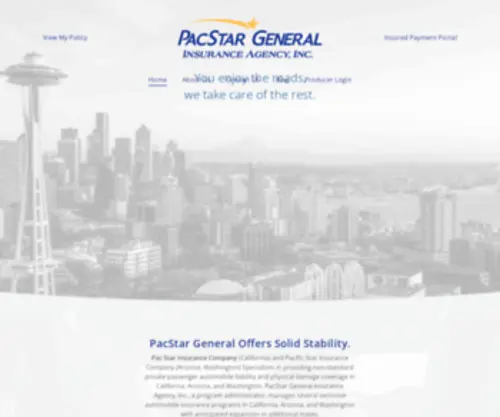 Pacificstarinsurance.com(Pacificstarinsurance) Screenshot