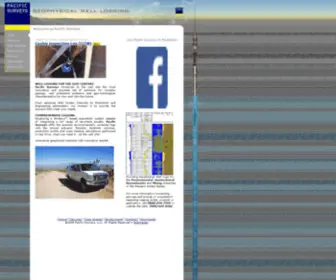 Pacificsurveys.com(Water Well Logs) Screenshot