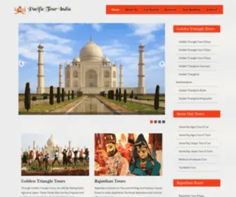 Pacifictourindia.com(Golden Triangle Tour) Screenshot
