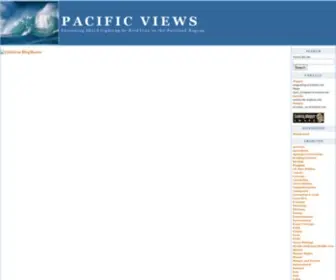 PacificViews.org(Pacific Views) Screenshot