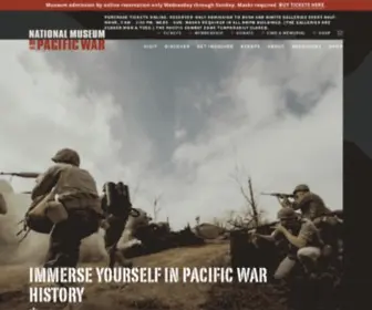 Pacificwarmuseum.org(National Museum of the Pacific War) Screenshot
