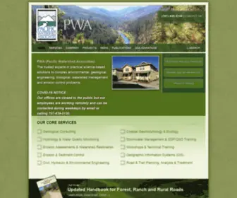 Pacificwatershed.com(Pacific Watershed Associates) Screenshot