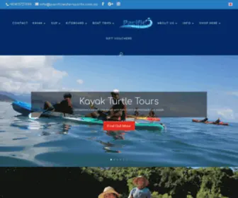 Pacificwatersports.com.au(Kayaking) Screenshot