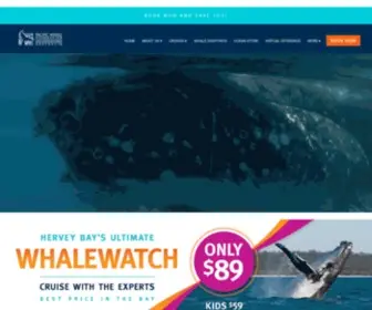 Pacificwhale.com.au(Pacific Whale Foundation Australia) Screenshot