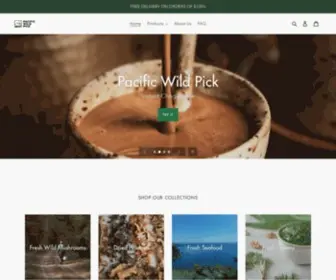 Pacificwildpick.com(Wild Picked Local Organic Foods) Screenshot