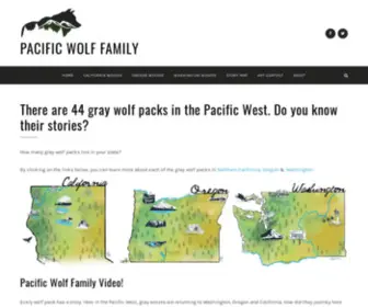 Pacificwolffamily.org(Pacific Wolf Family) Screenshot