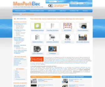 Pack-Electricite.com(Electricite à poser) Screenshot