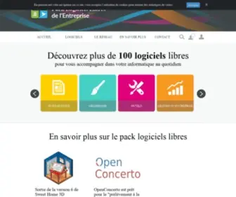 Pack-Logiciels-Libres.fr(Pack Logiciels Libres de l'Entreprise) Screenshot