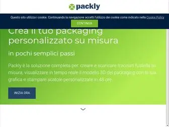 Pack.ly(Crea packaging personalizzato online) Screenshot