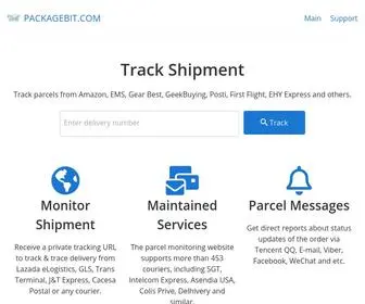 Packagebit.com(International Parcel Online Tracking Service) Screenshot