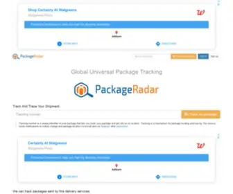 Packageradar.com(Package Radar) Screenshot