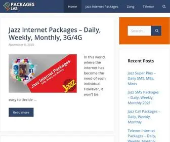 Packageslab.com(Packages Lab) Screenshot
