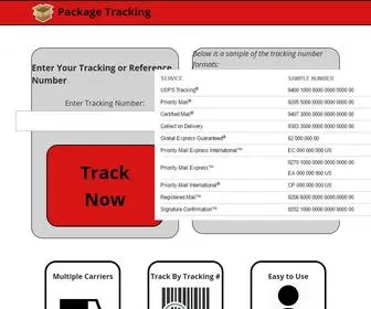 Packagetrackingnow.com(Package Tracking) Screenshot