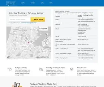 Packagetrackingpro.com(Track Any Package) Screenshot