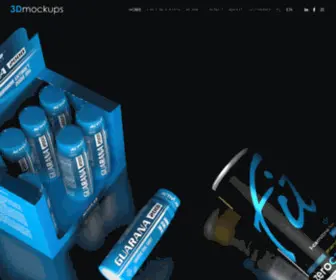 Packaging3D.com(3D Mockups) Screenshot