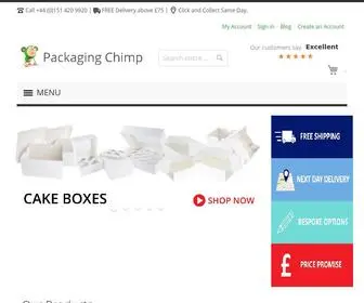 Packagingchimp.co.uk(Packaging Chimp) Screenshot