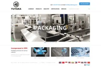 Packaging.com.sg(Yutaka Pte Ltd) Screenshot