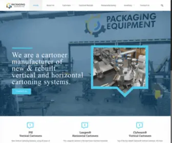 Packagingequipmentinc.com(Packaging Equipment Inc) Screenshot