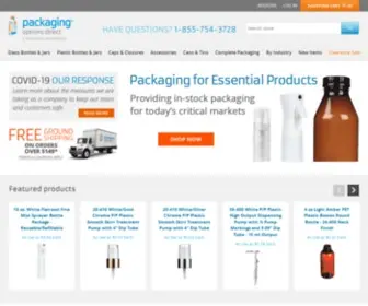 Packagingoptionsdirect.com(Packaging Options Direct) Screenshot