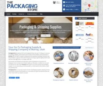 PackagingStoreut.com(The packaging store) Screenshot