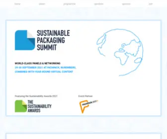 Packagingsummit.earth(Sustainable Packaging Summit) Screenshot