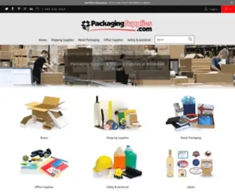 Packagingsupplies.com(Shipping Supplies) Screenshot