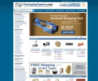 Packagingtapeinc.com(Packaging Equipment) Screenshot