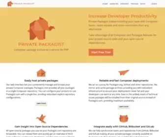 Packagist.com(Private Packagist) Screenshot