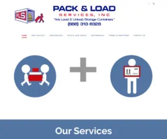 Packandloadservices.com(Pack & Load Services) Screenshot